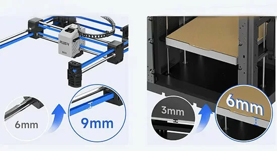 Рабочий стол принтера QIDI PLUS 4