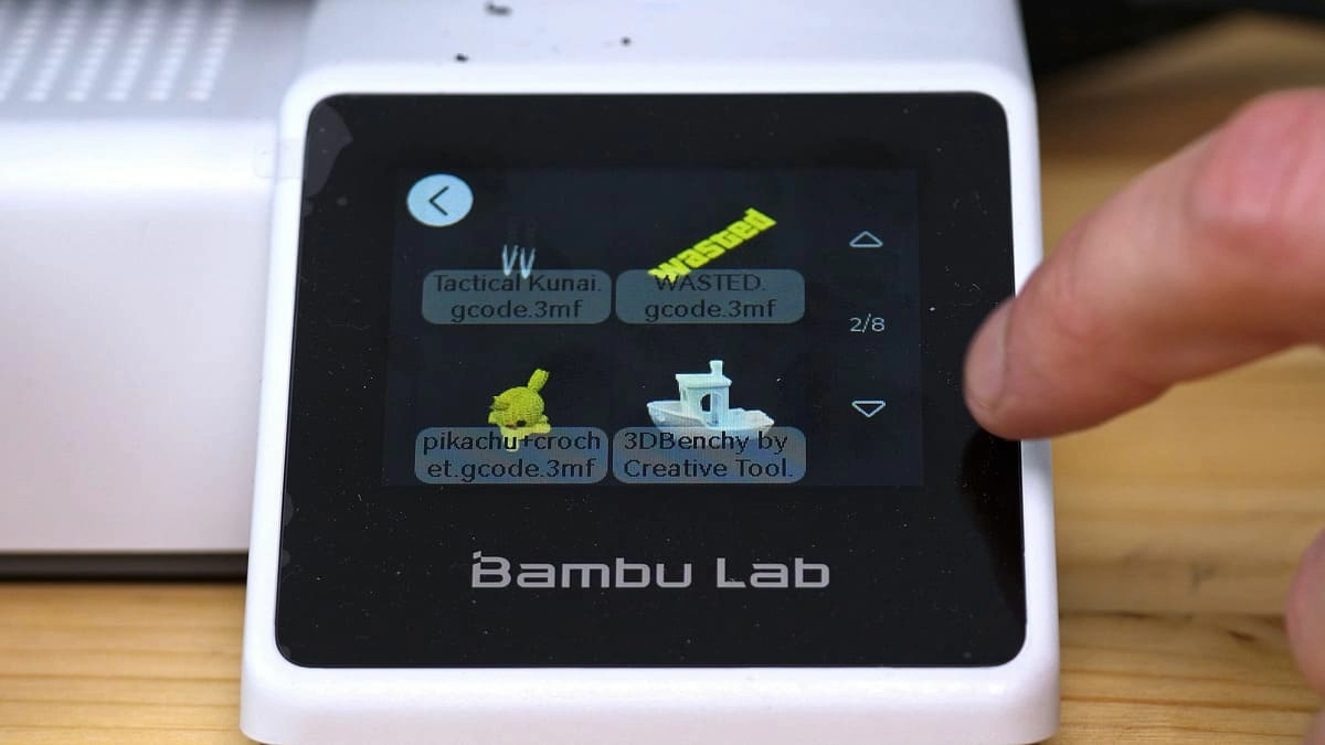 Дисплей Bambu Lab A1 Mini Combo Дисплей Bambu Lab A1 Mini Combo