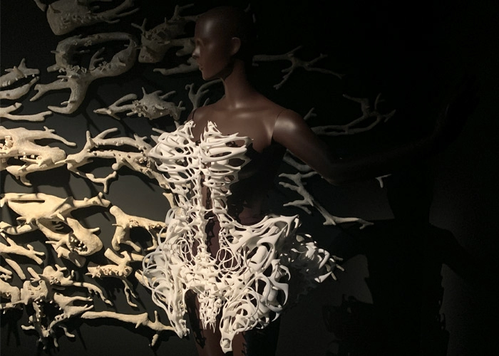 Платье-скелет