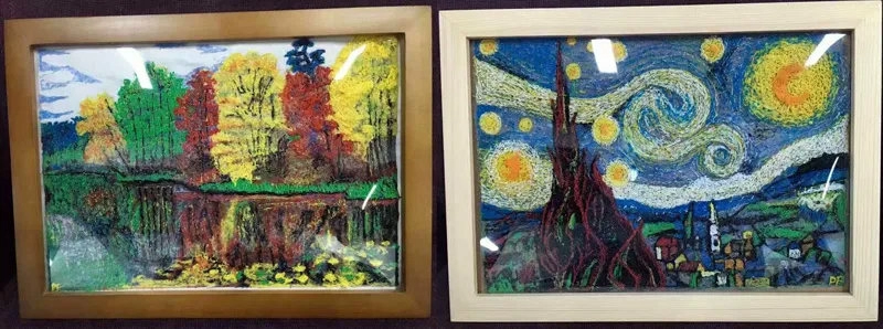 Картины, исполненные с помощью 3D ручки Картины, исполненные с помощью 3D ручки