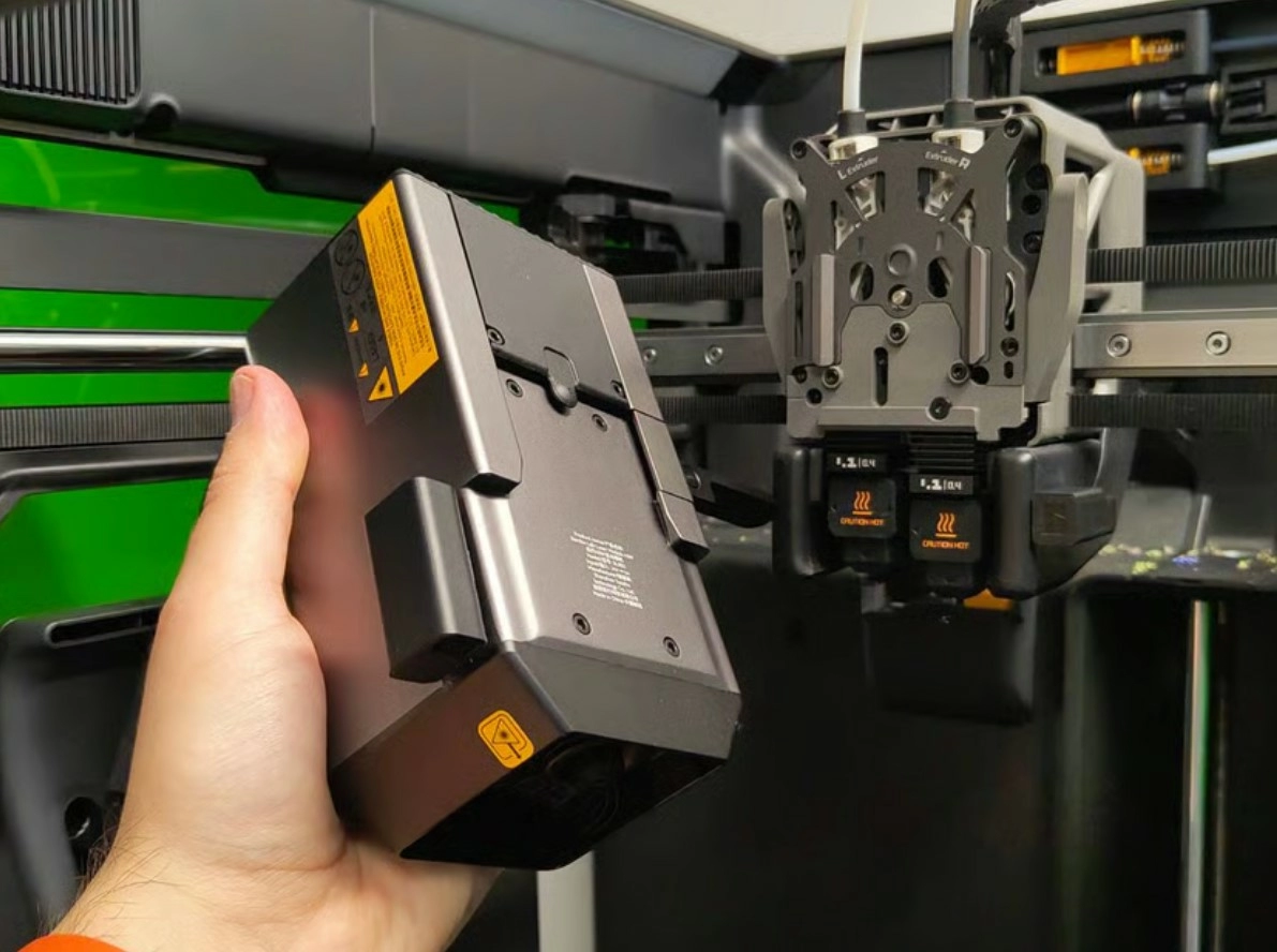 Сменить головку 3D принтера H2D