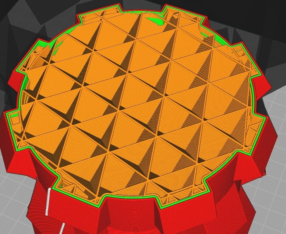 Шаблон для объемного заполнения куб Шаблон для объемного заполнения куб