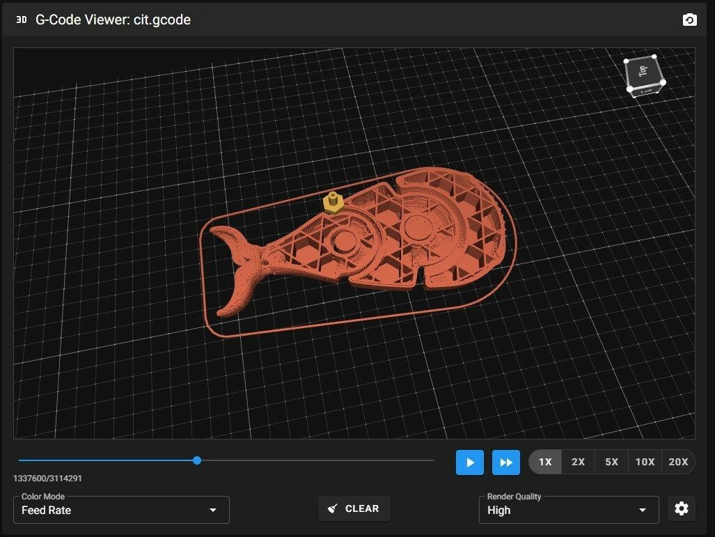 Послойный просмотр модели в 3D-виде Послойный просмотр модели в 3D-виде