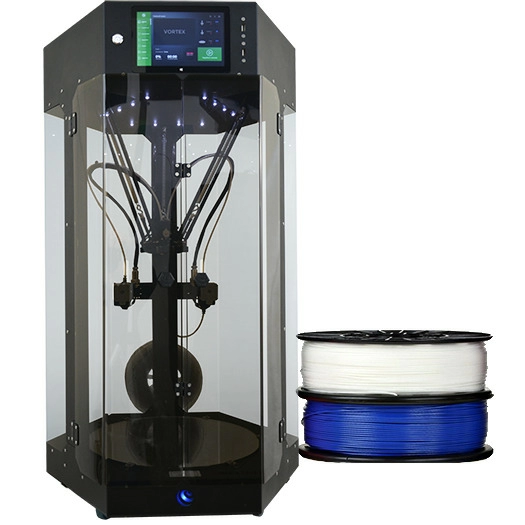 3D принтер VORTEX Единственный отечественный 3D принтер VORTEX с кинематикой “дельта”