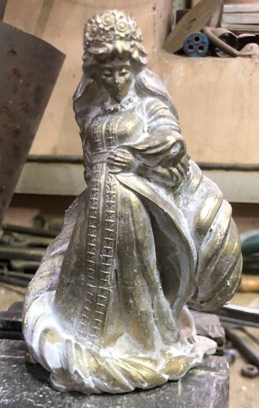 Отлитая фигура 3D скульптуры Права Отлитая фигура 3D скульптуры Права