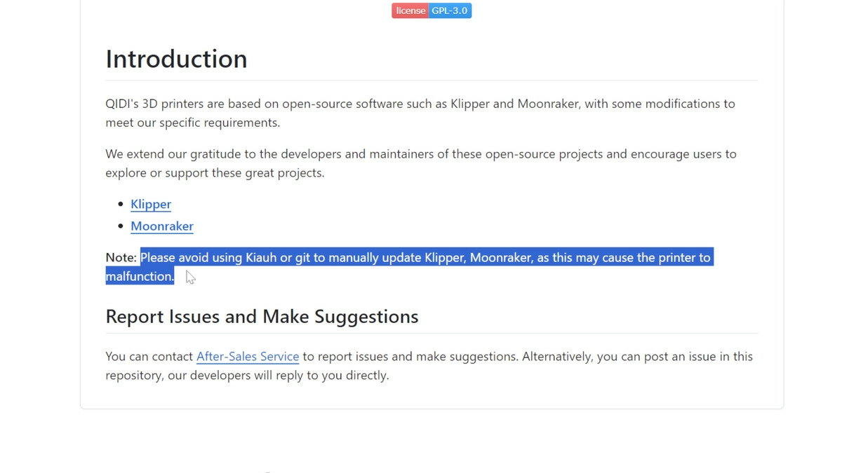 Устаревший Klipper на Qidi tech Q1 Pro Устаревший Klipper на Qidi tech Q1 Pro
