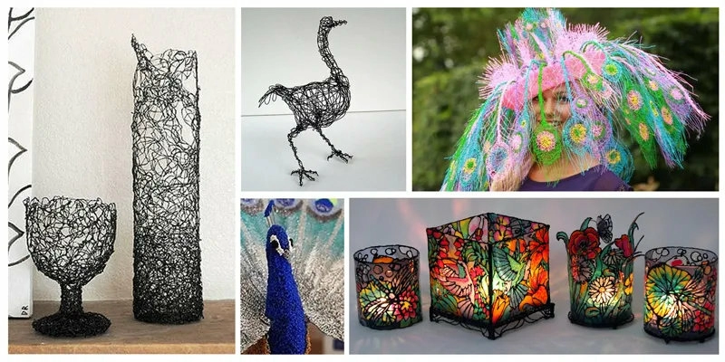 Сложные предметы, сделанные с помощью 3D ручки Сложные предметы, сделанные с помощью 3D ручки