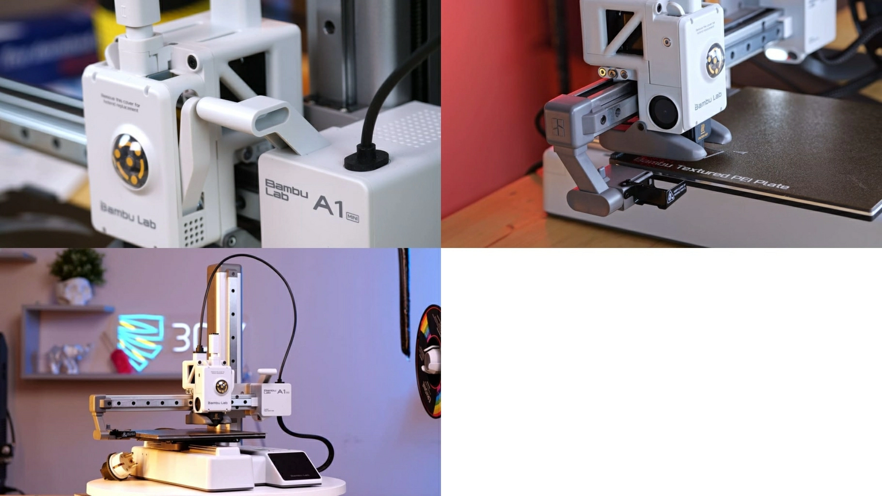Многоцветная печать Bambu Lab A1 Mini Combo Многоцветная печать Bambu Lab A1 Mini Combo