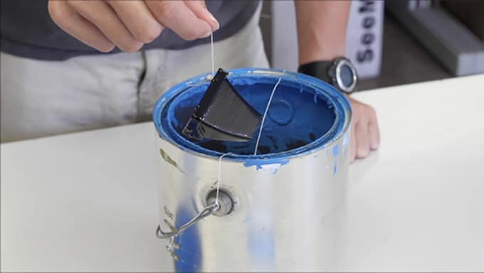 Обмакивание в ацетон Обмакивание в ацетон