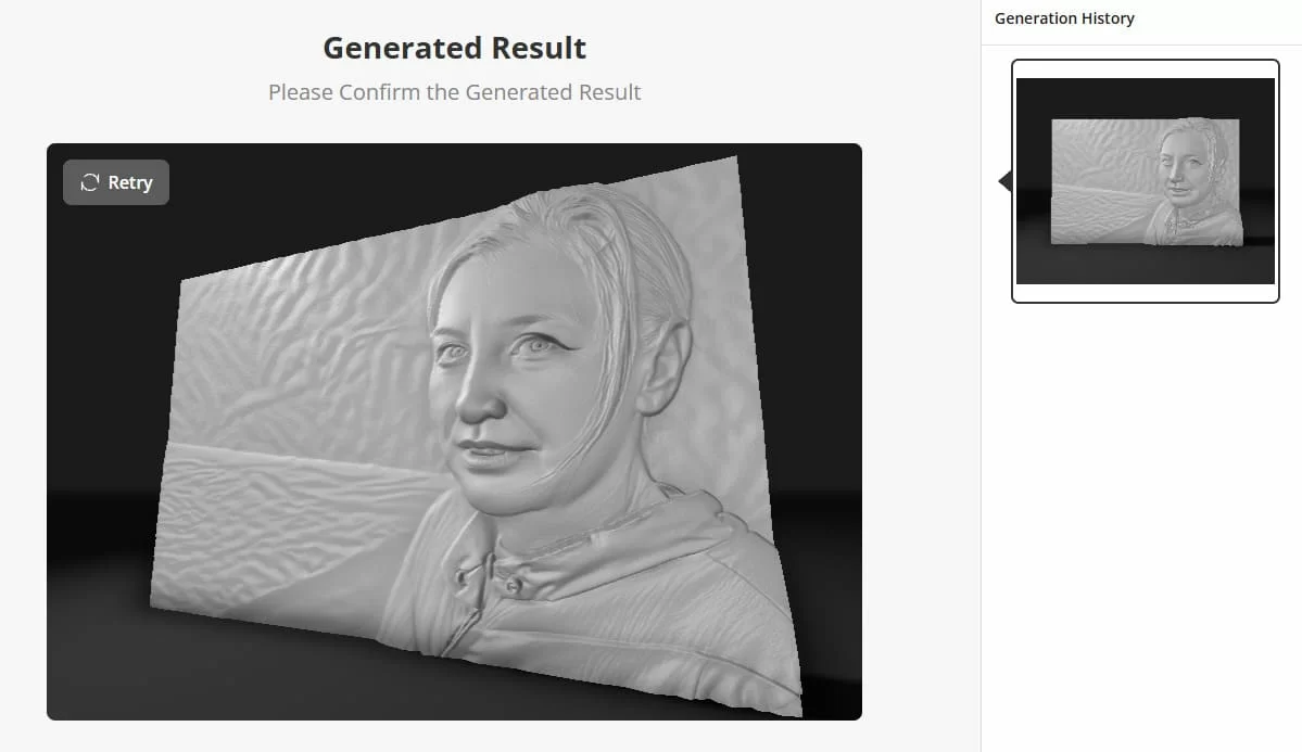 Барельеф в Relief Sculpture Maker