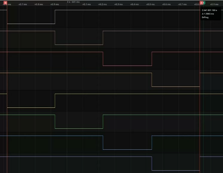 Сканирование матричной клавиатуры 4х4