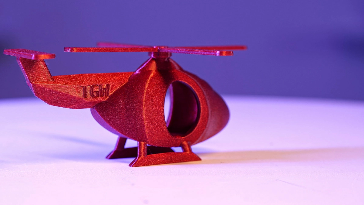 Результат обдува модели на принтере FlashForge Результат обдува модели на принтере FlashForge