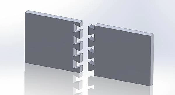 FFF печать крупной детали по частям FFF печать крупной детали по частям
