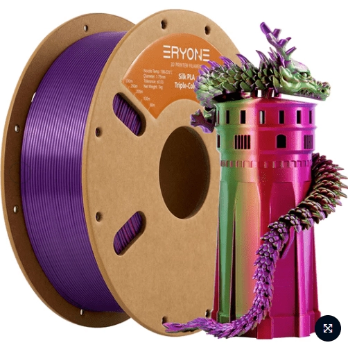 ERYONE Трехцветный шелковистый PLA ERYONE Трехцветный шелковистый PLA