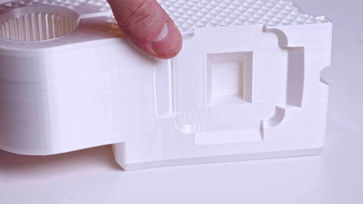 Печать детали из PLA на принтере Qidi Plus 4