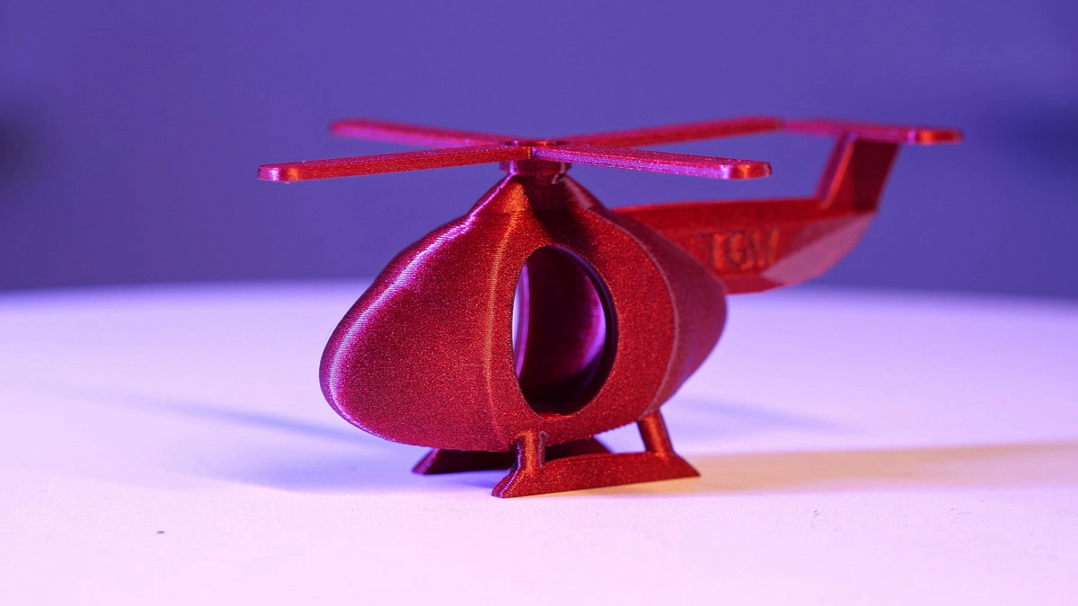 Результат обдува модели на принтере FlashForge Результат обдува модели на принтере FlashForge