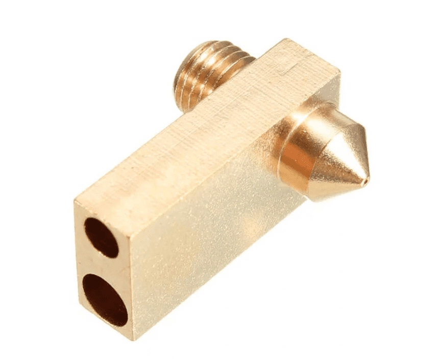 Сопло Ultimaker в монолите с нагревательным блоком Сопло Ultimaker в монолите с нагревательным блоком