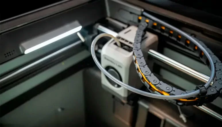 Удаление транспортных элементов Bambu Lab P2S