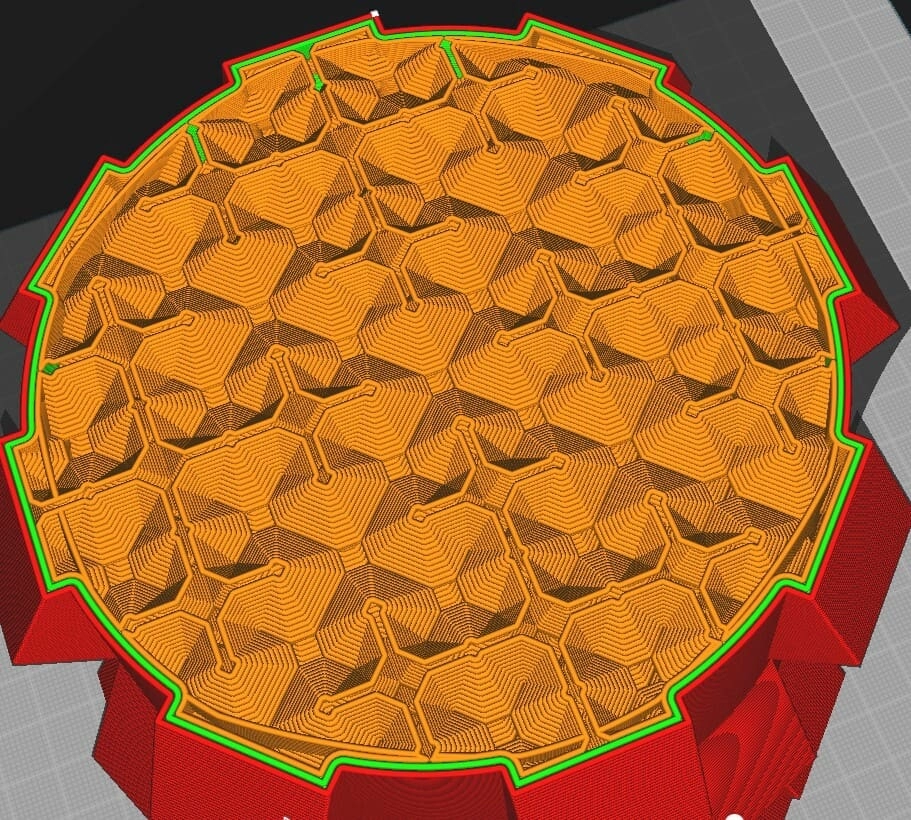 Шаблон для заполнения крестовое 3D Шаблон для заполнения крестовое 3D