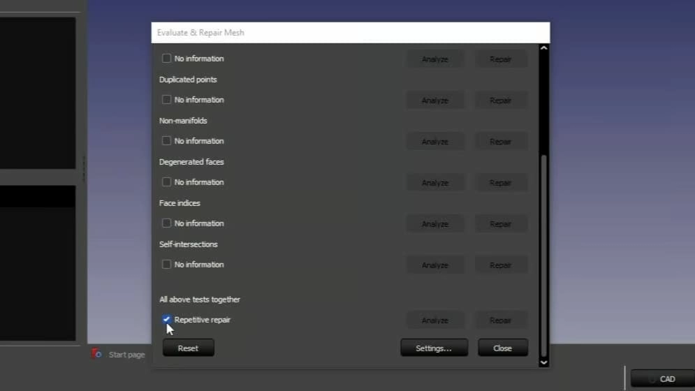 Инструмент для восстановления STL-файлов в FreeCad Инструмент для восстановления STL-файлов в FreeCad