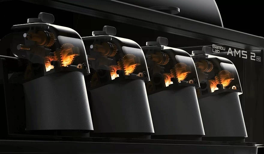 Боксы AMS Bambu Lab P2S
