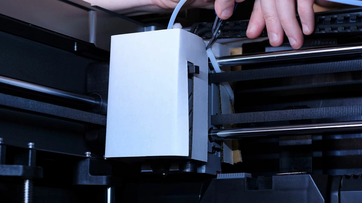 Снятие фиксаторов с Qidi Plus 4