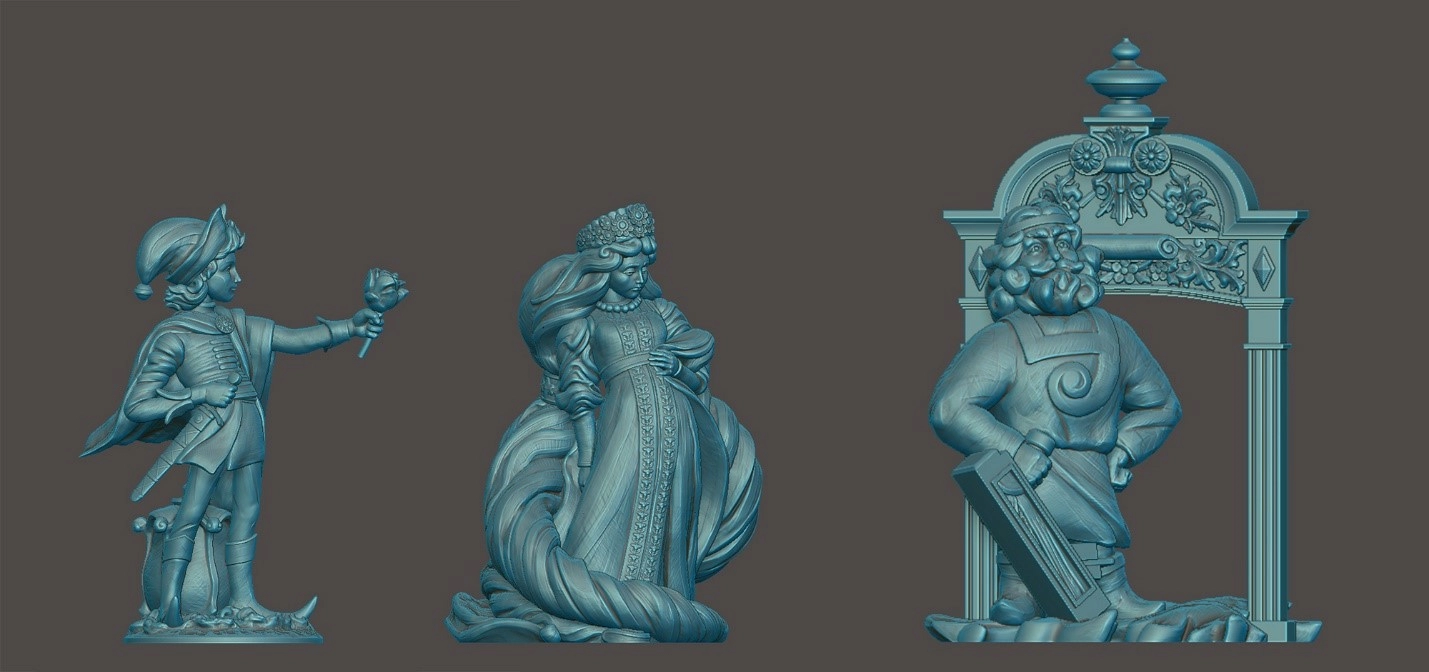 3D модели готовые к 3D печати ZBrush 3D модели готовые к 3D печати ZBrush