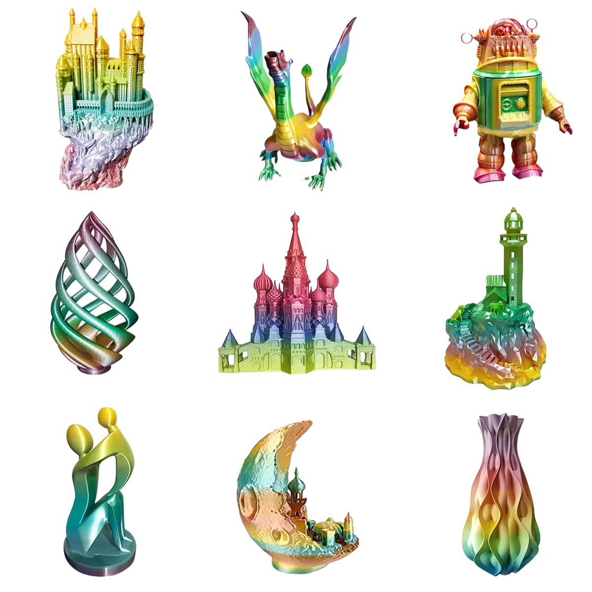 PLA_Silk_plastic_1_75_SUNLU_Rainbow_1_0_kg_4 PLA_Silk_plastic_1_75_SUNLU_Rainbow_1_0_kg_4