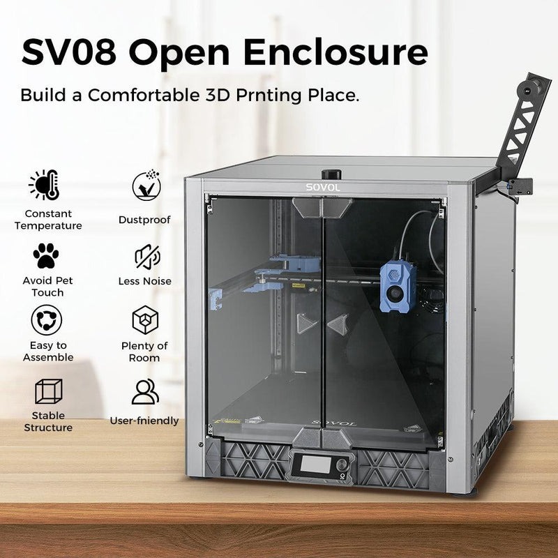 SV08 Glass Open Enclosure 7
