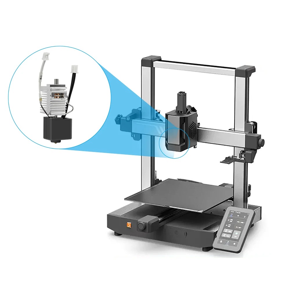 Хотэнд с закаленным соплом для Anycubic Kobra 3