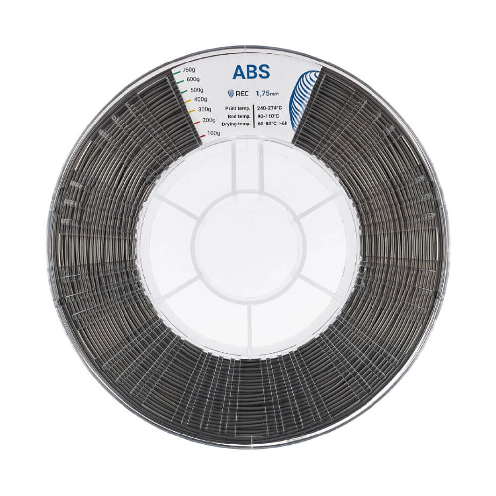 ABS пластик 1,75 REC серебристый 0,75 кг ABS пластик 1,75 REC серебристый 0,75 кг