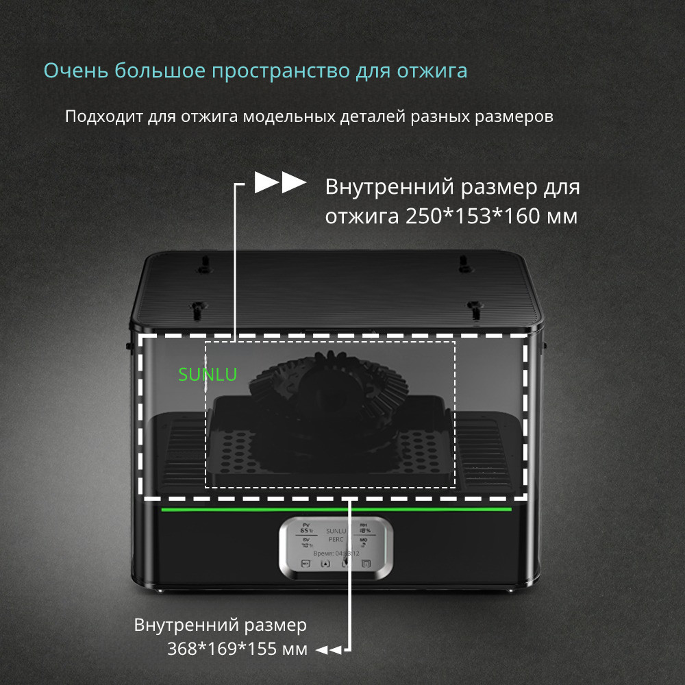 Высокотемпературная сушилка пластиков SUNLU E2 Высокотемпературная сушилка пластиков SUNLU E2