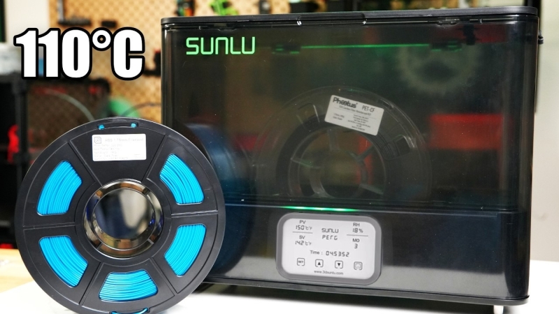 Обзор высокотемпературной сушилки Sunlu FilaDryer E2 Обзор высокотемпературной сушилки Sunlu FilaDryer E2