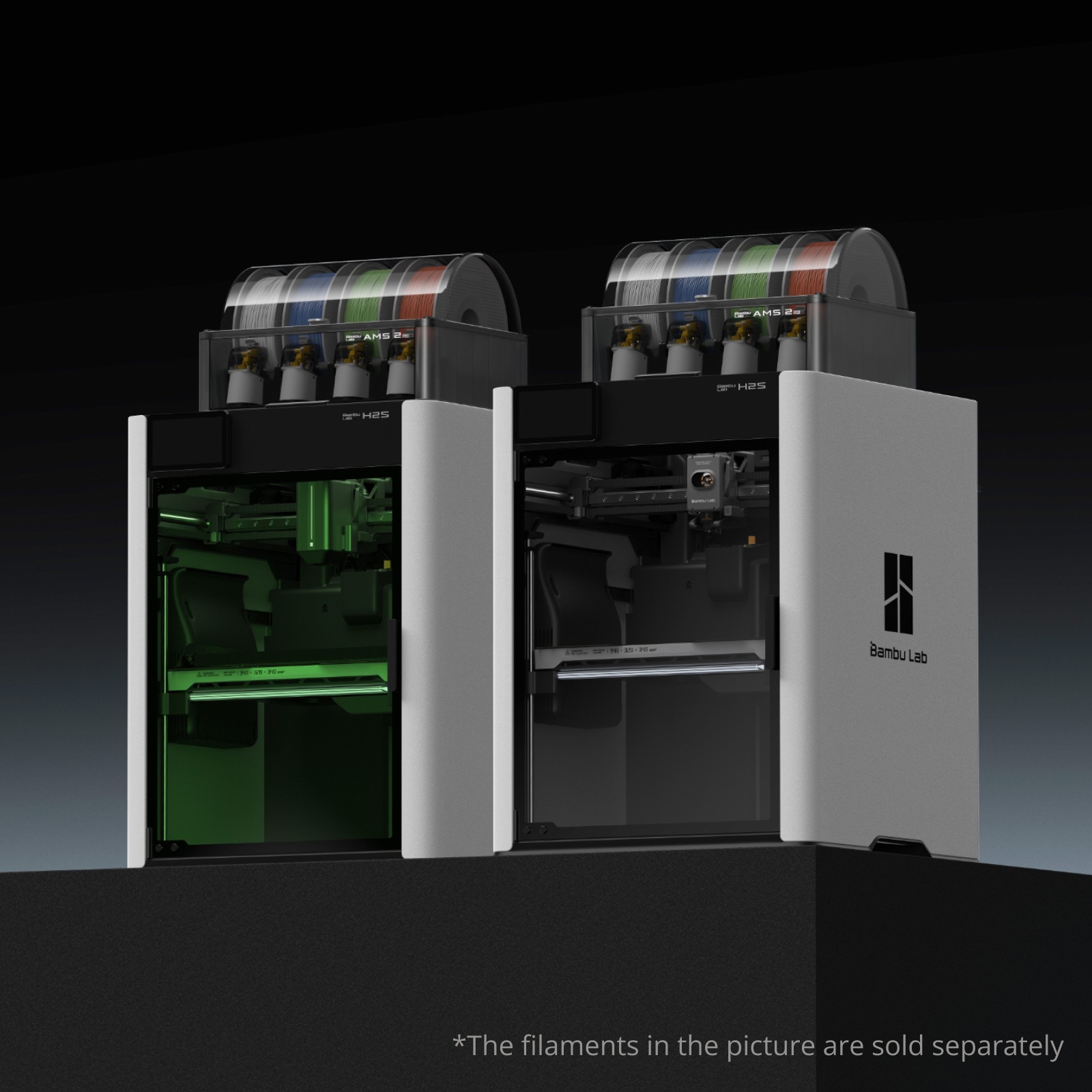 3D принтер Bambu Lab H2S-Laser-FullCombo 3D принтер Bambu Lab H2S-Laser-FullCombo