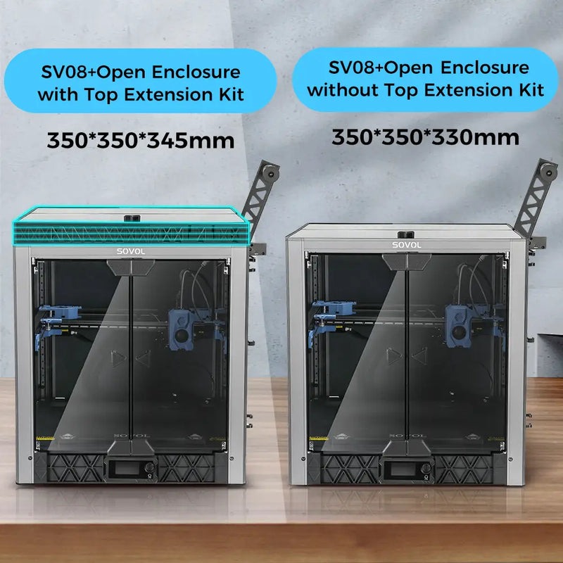 SV08 Glass Open Enclosure 6