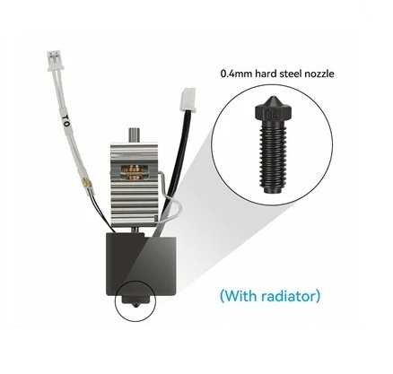 Хотэнд с закаленным соплом для Anycubic Kobra 3