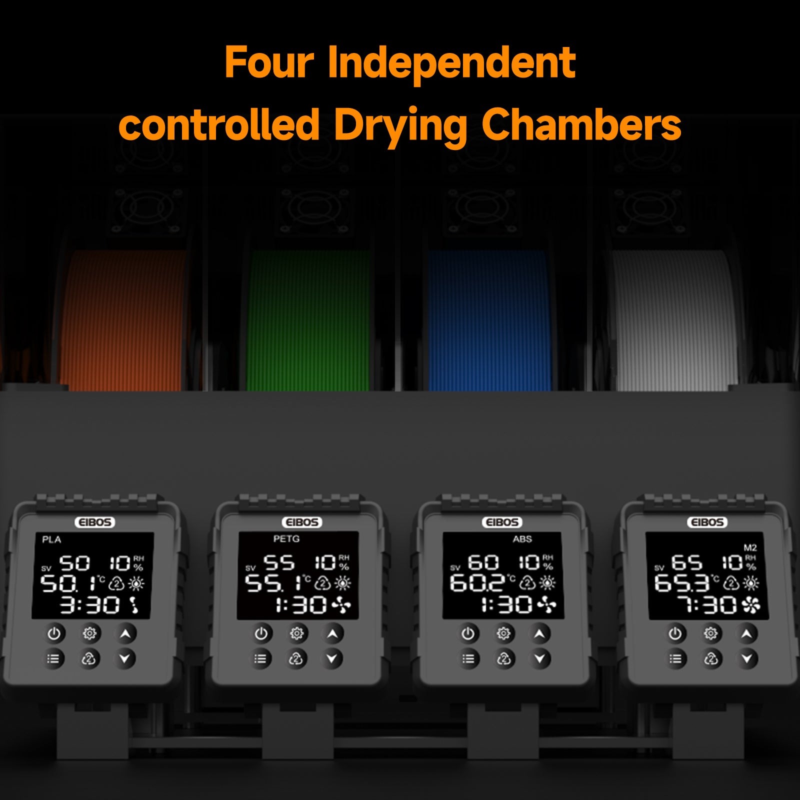 EIBOS Filament Dryer Series X-TETRAS 1 EIBOS Filament Dryer Series X-TETRAS 1