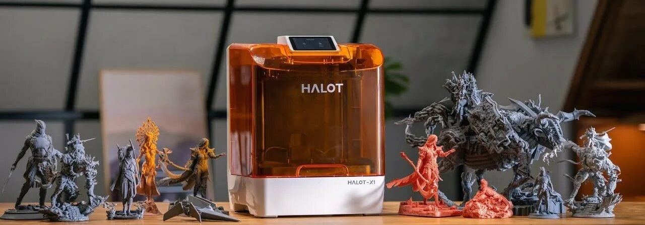 Обзор фотополимерного 3D принтера PioCreat HALOT-X1 Обзор фотополимерного 3D принтера PioCreat HALOT-X1