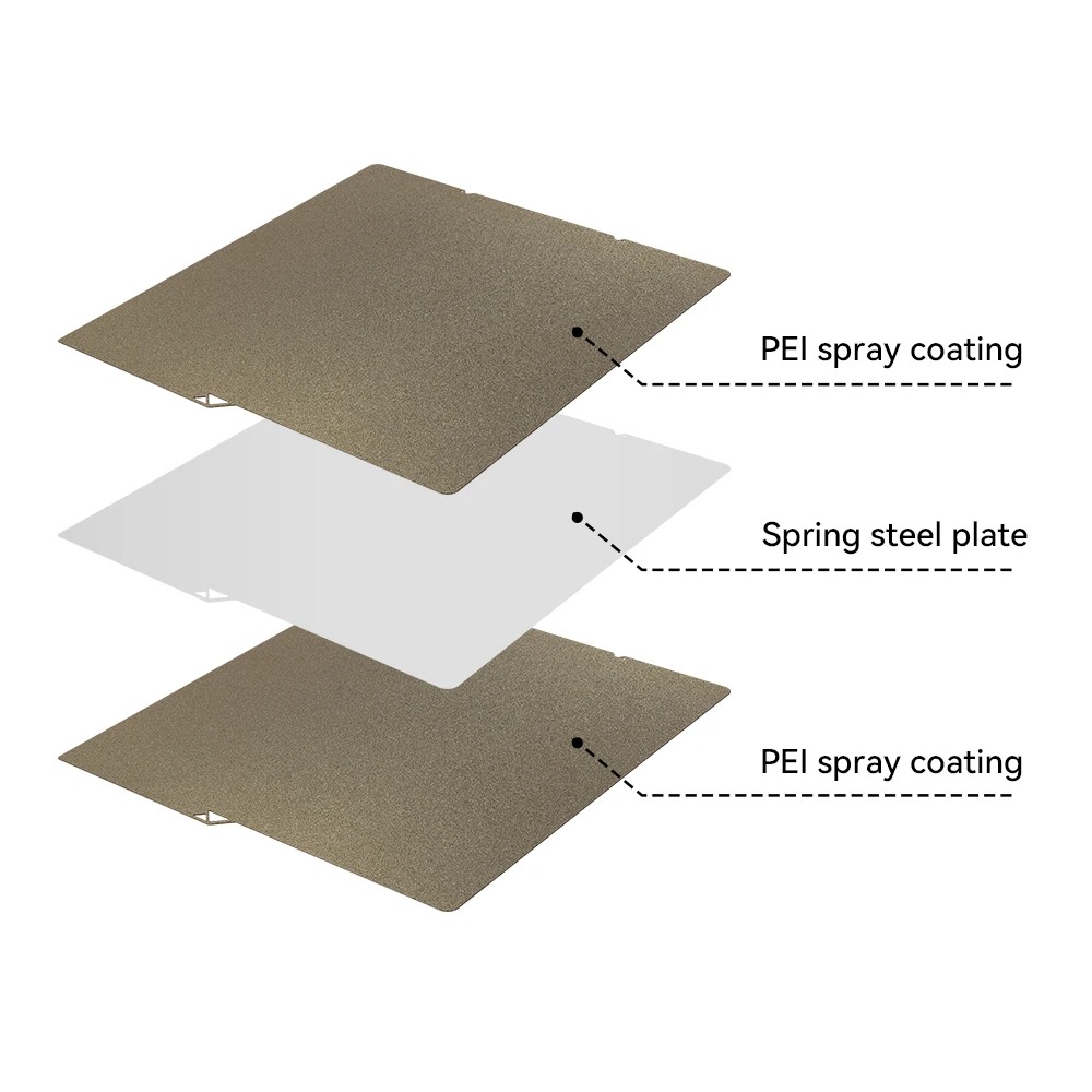 PEI двухсторонняя платформа для печати на Anycubic Kobra-S1 PEI двухсторонняя платформа для печати на Anycubic Kobra-S1