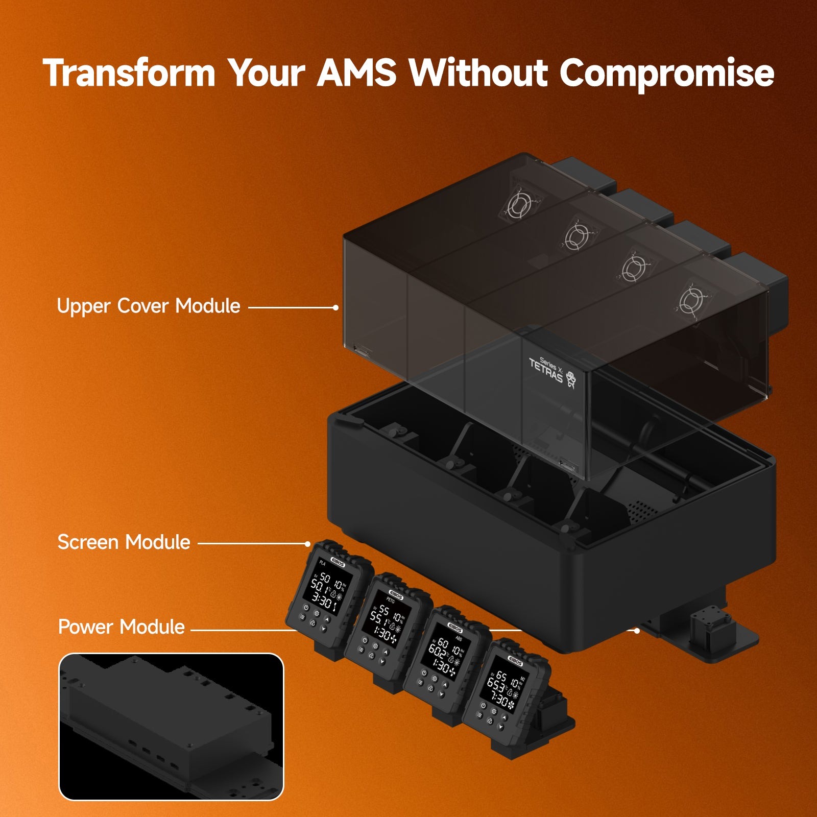 EIBOS Filament Dryer Series X-TETRAS 5 EIBOS Filament Dryer Series X-TETRAS 5