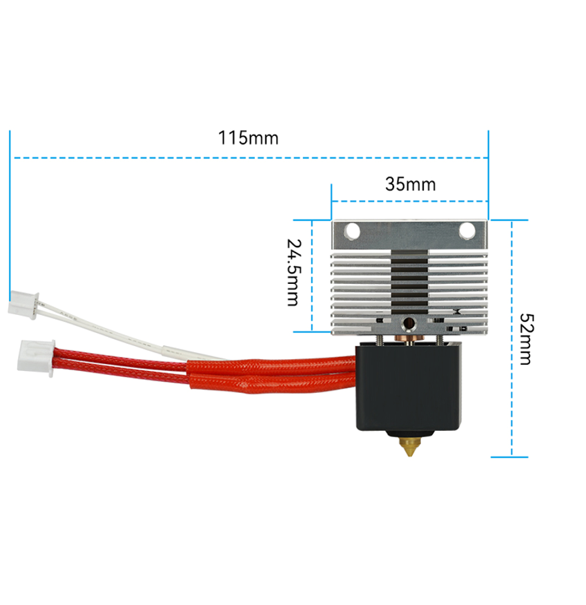 For Neptune 4-4 Pro Hot End Extrusion Head