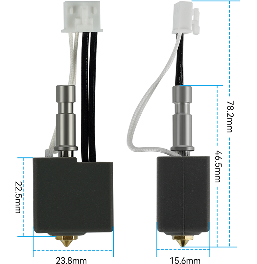 Hotend kit For Anycubic Kobra S1 Brass Nozzle