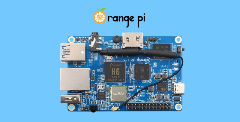 Установка OS на Orange Pi 3 LTS