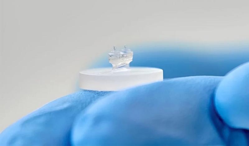 «Сердце на чипе», созданное с использованием 3D-биопечати