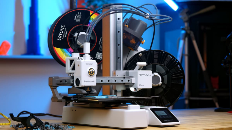Обзор Bambu Lab A1 Mini Combo со станцией AMS Lite