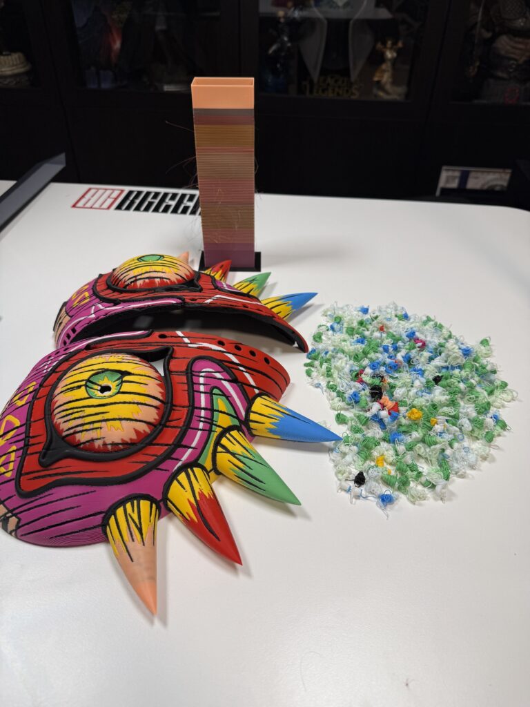 Печать маски Bambu Lab H2С