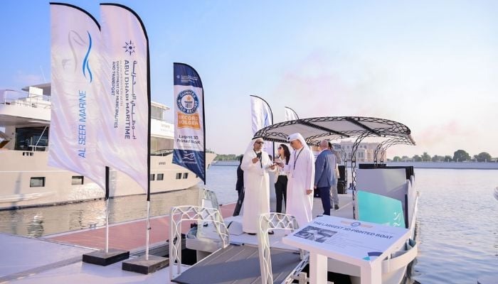 Al Seer Marine и Abu Dhabi Maritime совместно разработали 3D-печатную лодку