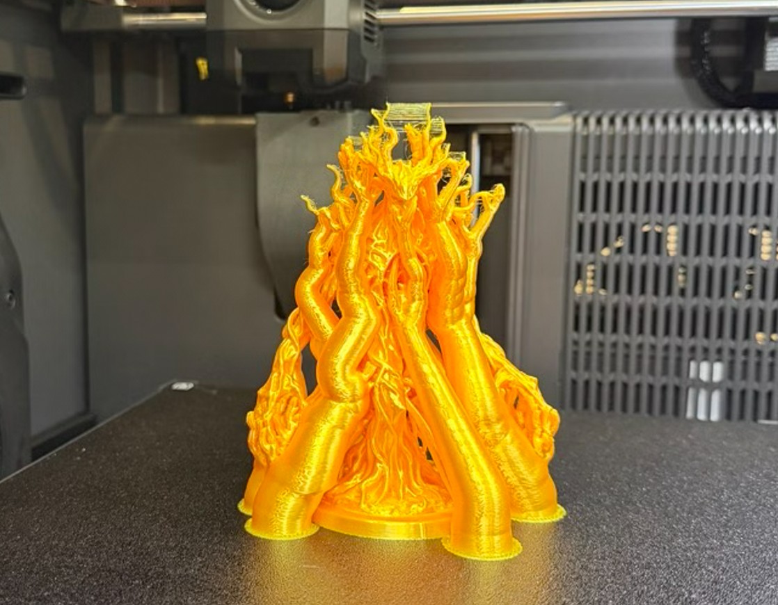 Печать сложной модели Centauri Carbon 2