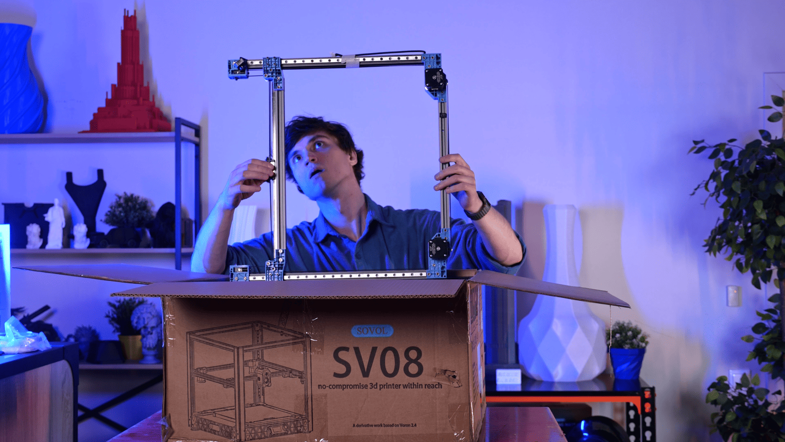 Распаковка Sovol SV08 Распаковка Sovol SV08