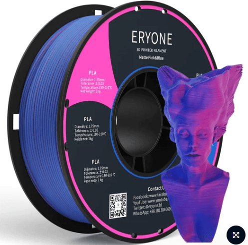 ERYONE Матовый двухцветный PLA ERYONE Матовый двухцветный PLA